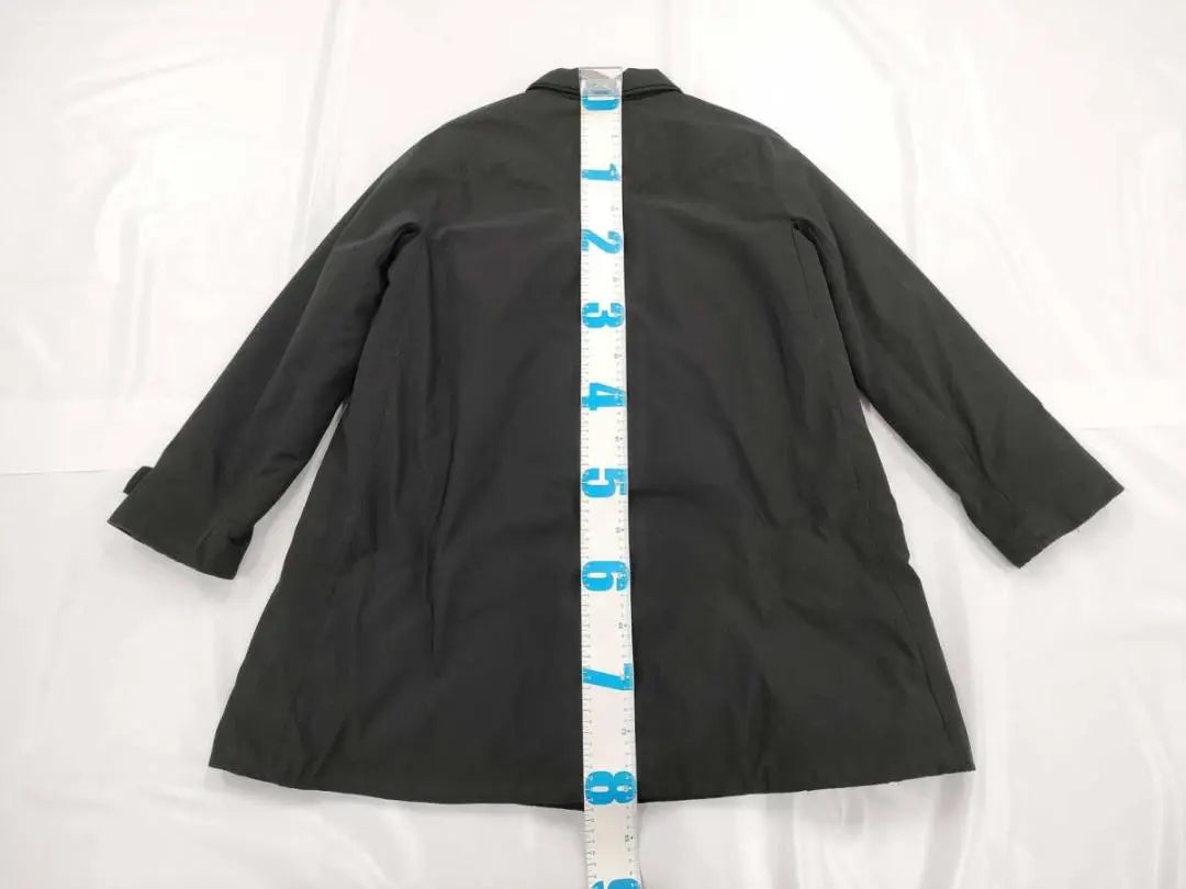 ASPESI padded nylon coat long coat black black