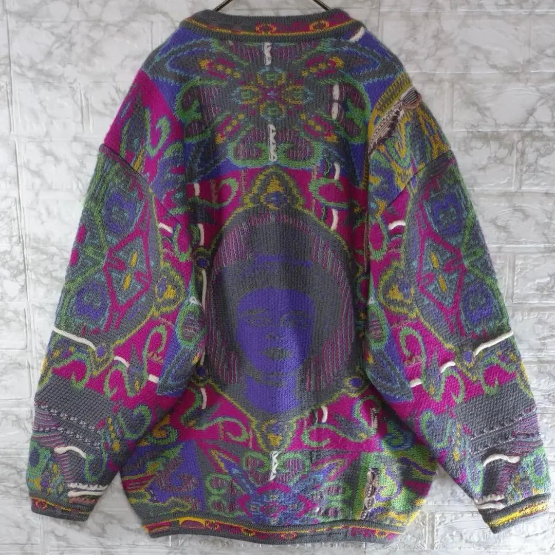 COOGI Buddha Buddha Sweater Knit Wool M