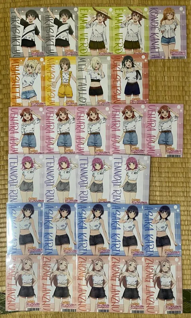 Love Live Nijigasaki School School Idol Club Bromide Bulk Sale