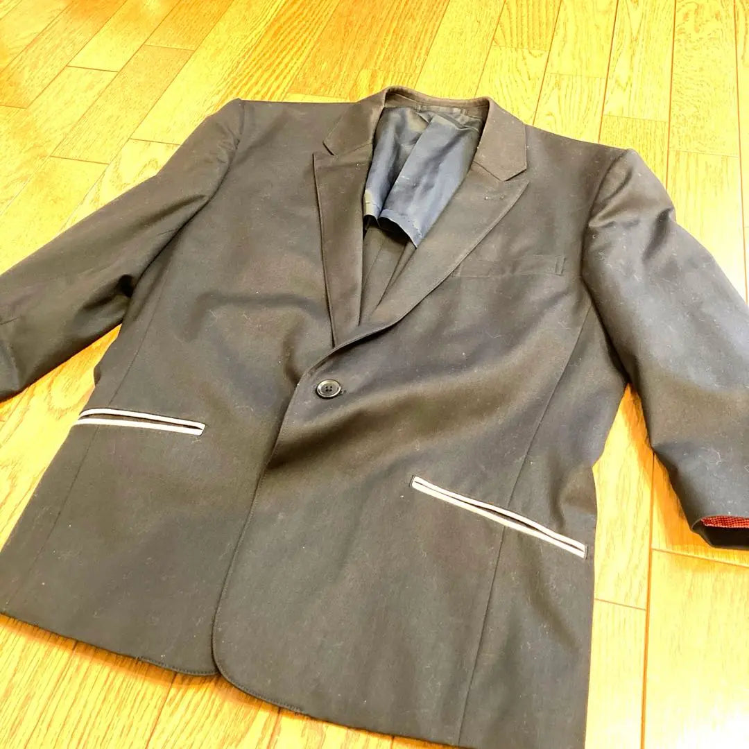 MORGAN HOMME Morgan Om Suit Jacket Black Black 7 minutes | MORGAN HOMME モルガン オム スーツ ジャケット ブラック 黒 七分