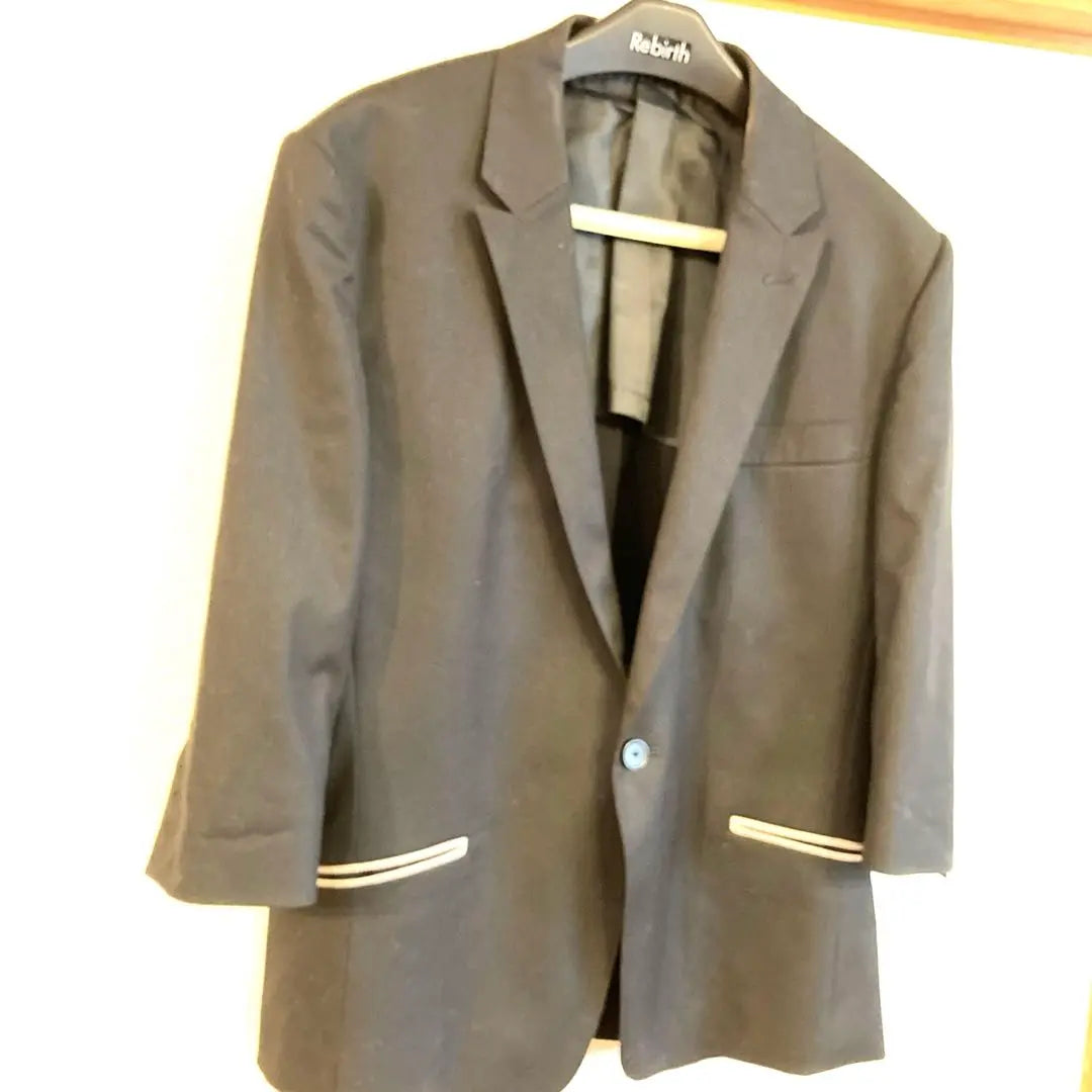 MORGAN HOMME Morgan Om Suit Jacket Black Black 7 minutes | MORGAN HOMME モルガン オム スーツ ジャケット ブラック 黒 七分