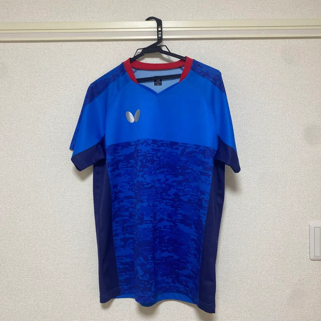 Price reduction possible Butterfly table tennis wear L size blue