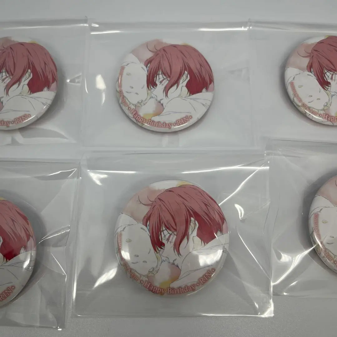 ¡Gratis! Insignia de lata de cumpleaños de Matsuoka Rin Hopeful 2018 6 puntos | ¡Gratis! 松岡凛 バースデー 缶バッジ Esperanzado 2018 6点