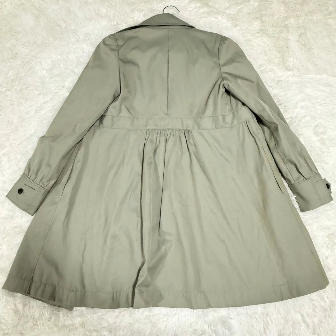 [And A] (38) Trench coat khaki