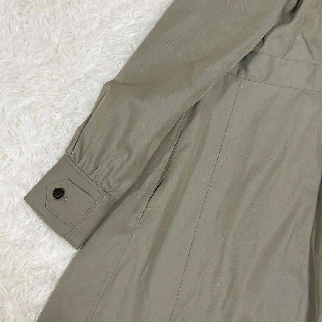 [And A] (38) Trench coat khaki