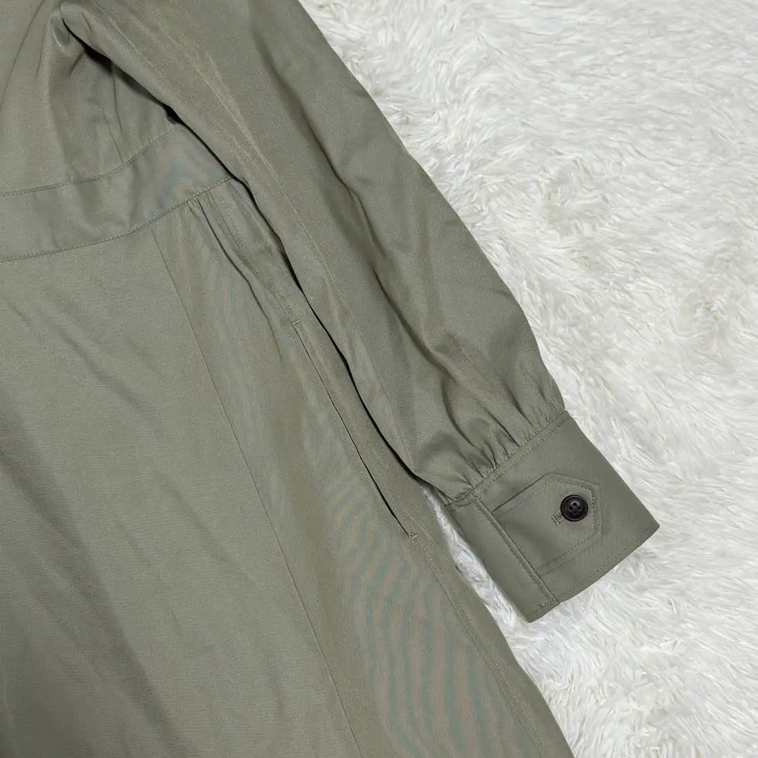 [Y A] (38) Gabardina color caqui