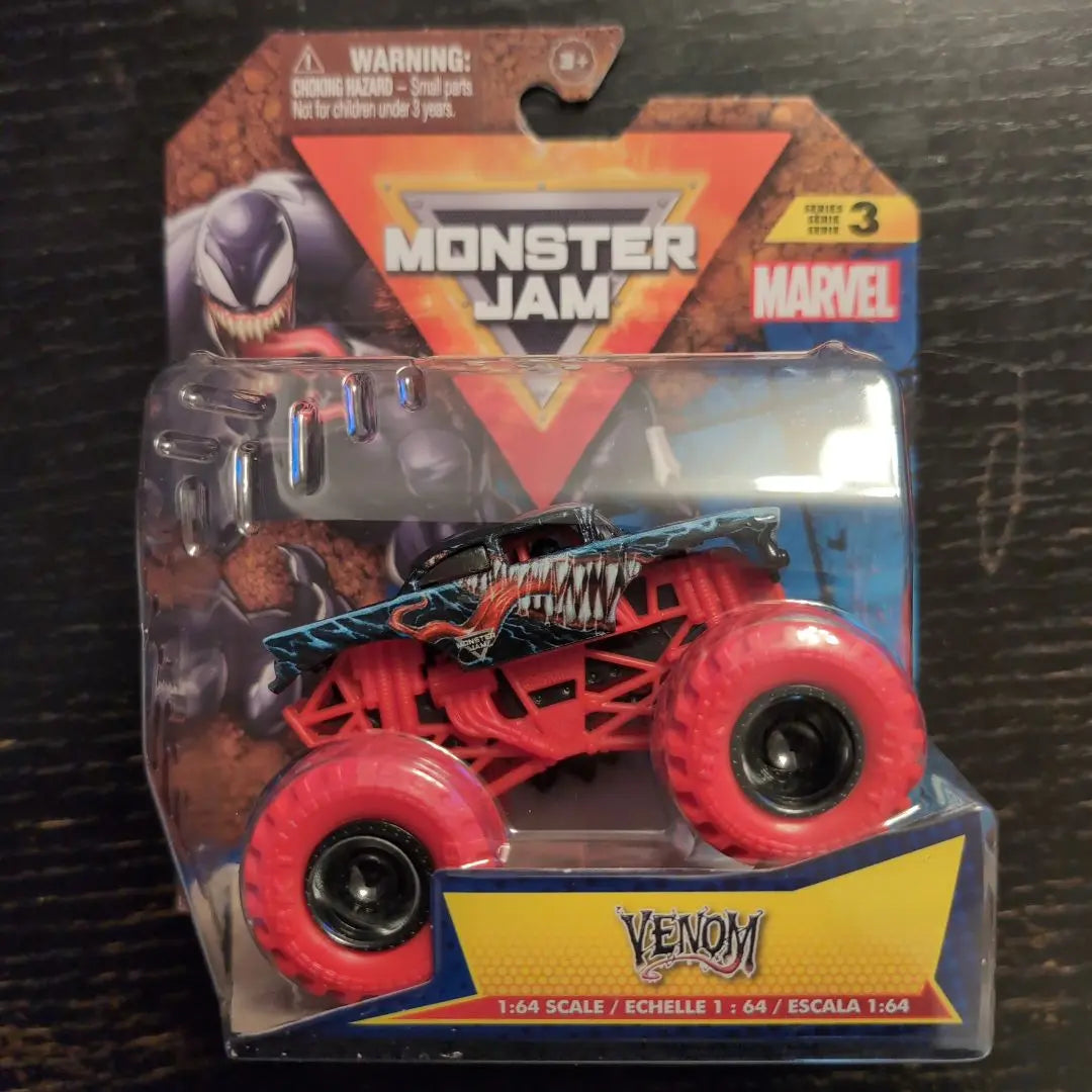 Conjunto de 2 figuras de Monster Jam Marvel