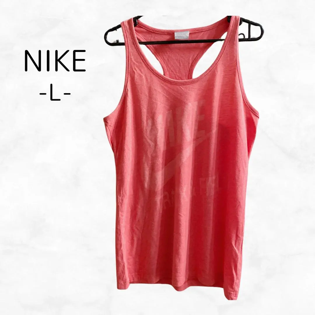 Ropa única de segunda mano⭐️Camiseta sin mangas NIKE Ropa deportiva Rosa L | 一点物 古着⭐️NIKE タンクトップ ピンク L スポーツウェア