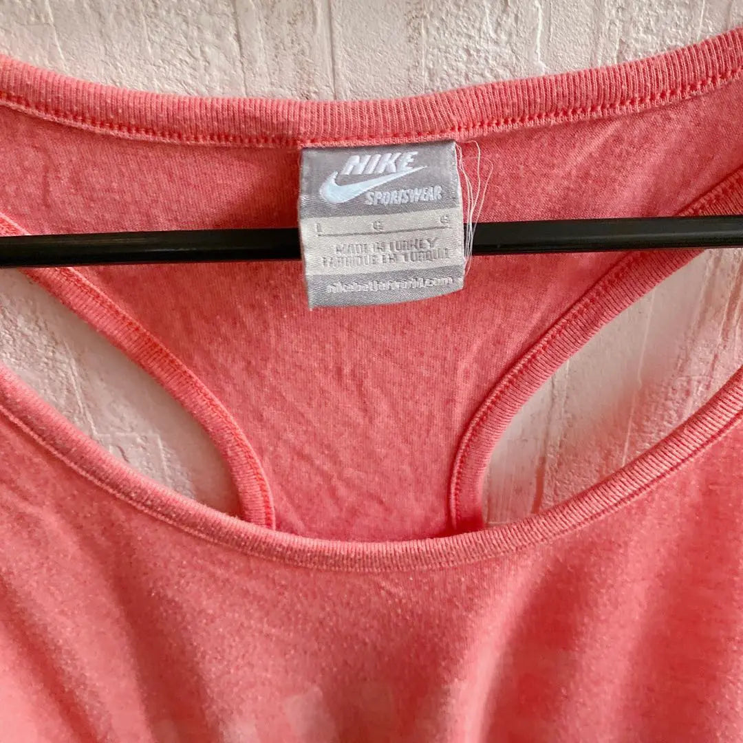 Ropa única de segunda mano⭐️Camiseta sin mangas NIKE Ropa deportiva Rosa L | 一点物 古着⭐️NIKE タンクトップ ピンク L スポーツウェア