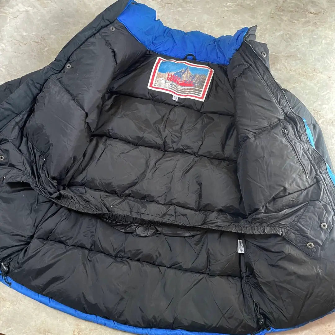 FIRST DOWN nylon bicolor down jacket