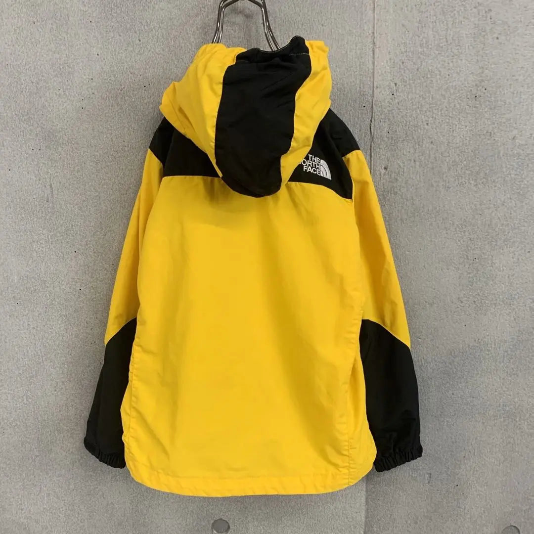 The very popular North Face Mountain Parka Chest Logo Yellow Kids 130