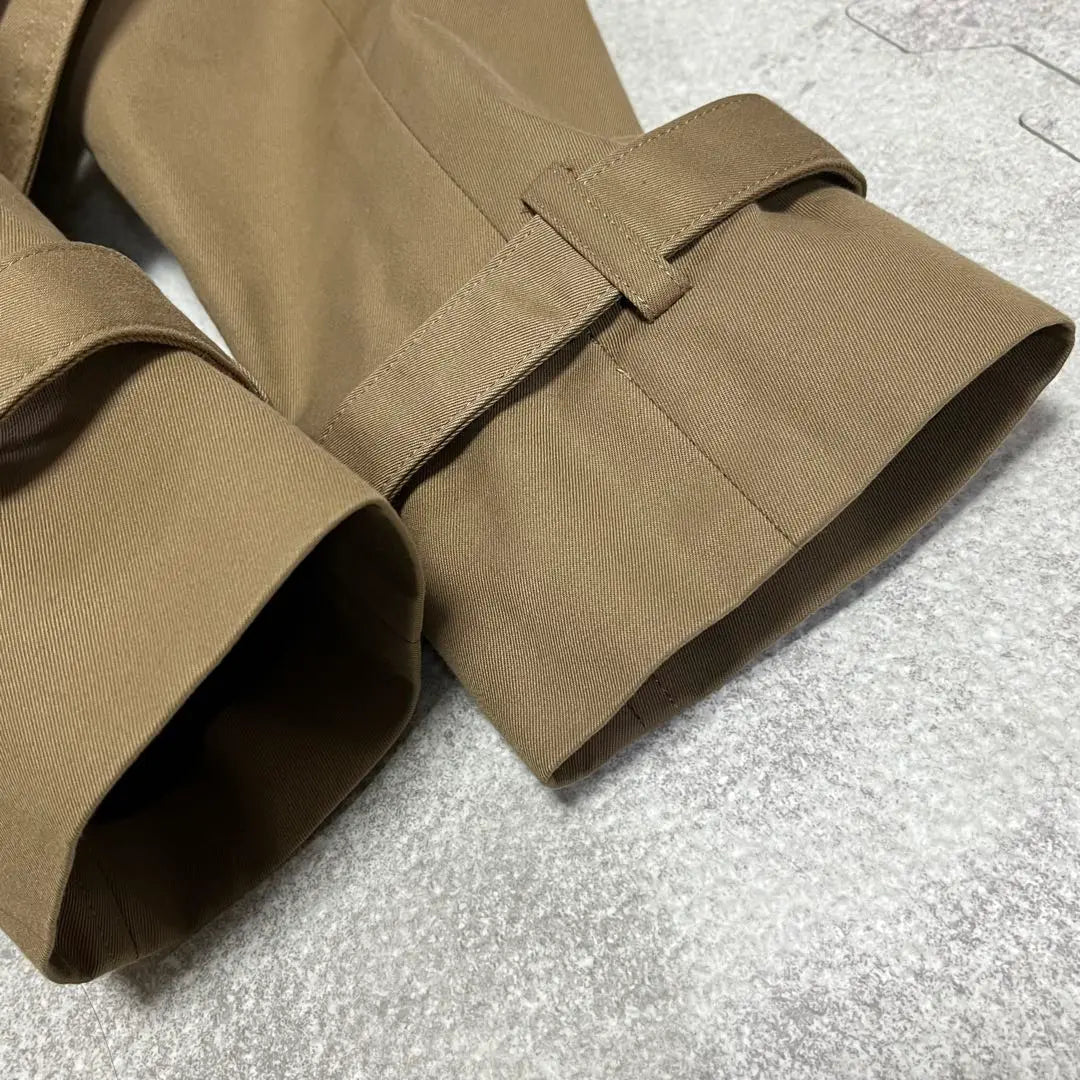 ✨Buen estado✨[Haik] Gabardina larga con forro, color beige, talla 1