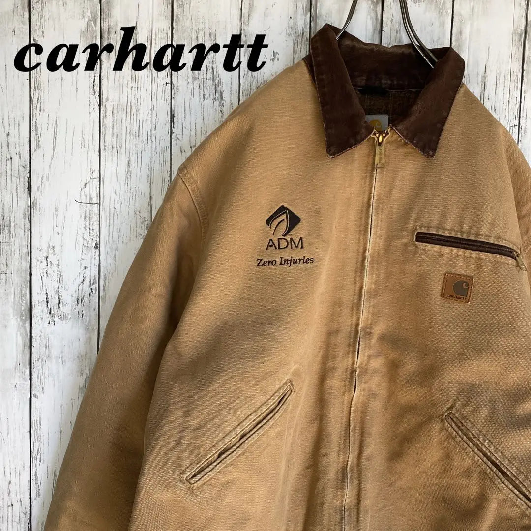 [Masterpiece] Carhartt Detroit Jacket Duck CML XL Corporate Logo