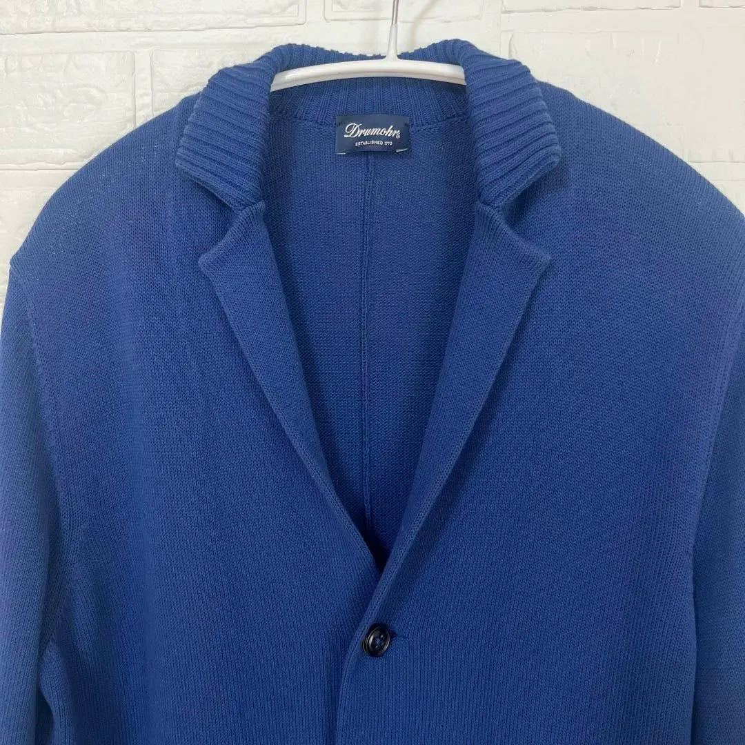 Drumohr Tailored Jacket Blue Navy ✨ Like new ✨