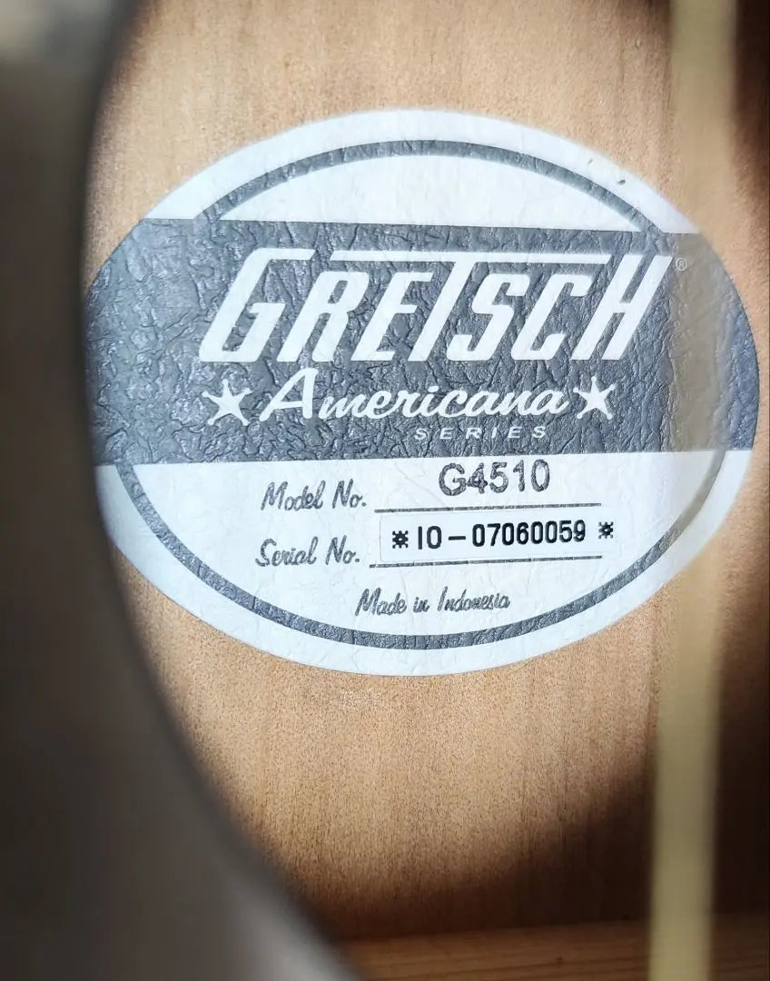 GRETSCH Limited Edition Boxed G4510 Americana Series