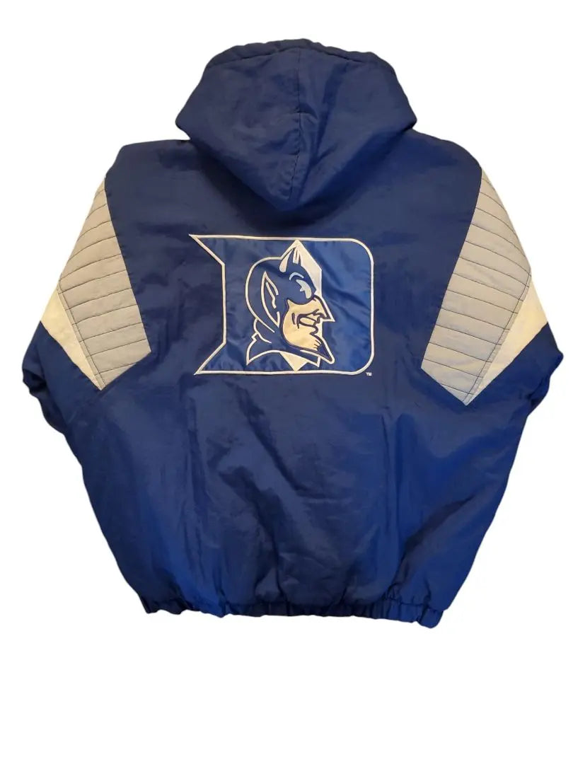 Rare DUKE University Down Jacket Nylon Anorak