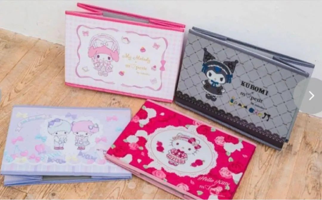 [Instantly completed] Shimamura Aoki Misako Storage Box Storage Case Hello Kitty