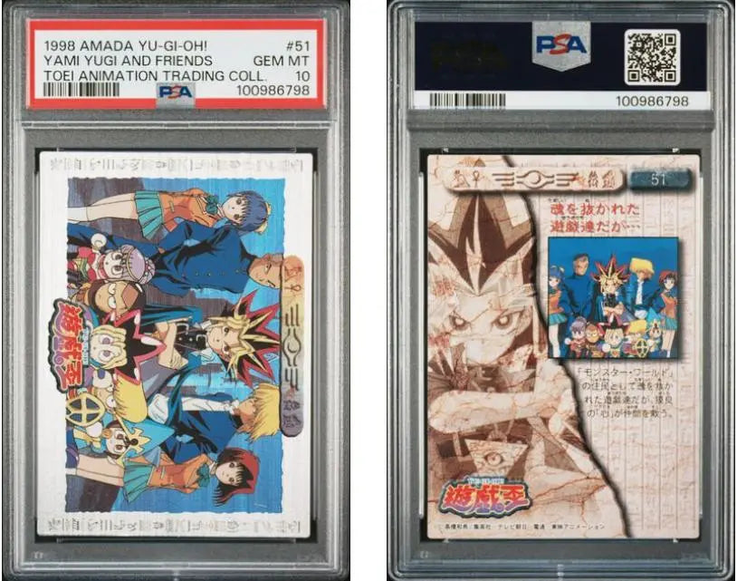 [PSA10] Yu-Gi-Oh! Toei Yami Yugi and her friends