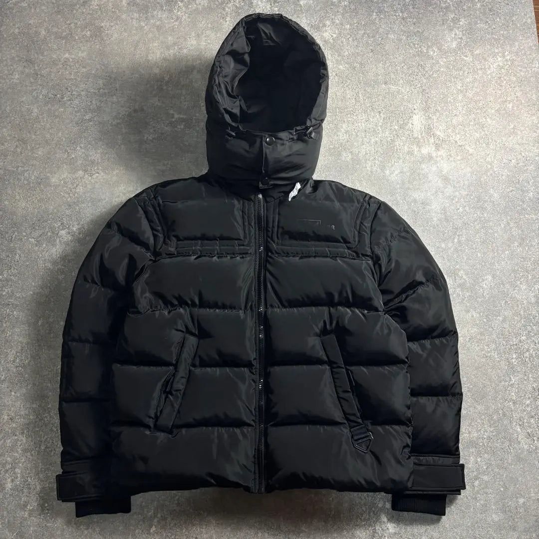 Current model DIESEL down jacket black unused