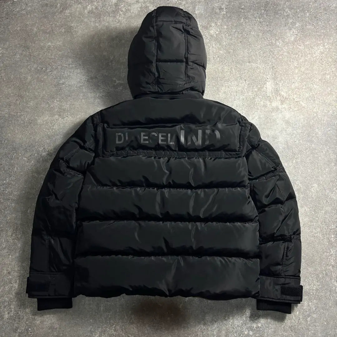 Current model DIESEL down jacket black unused