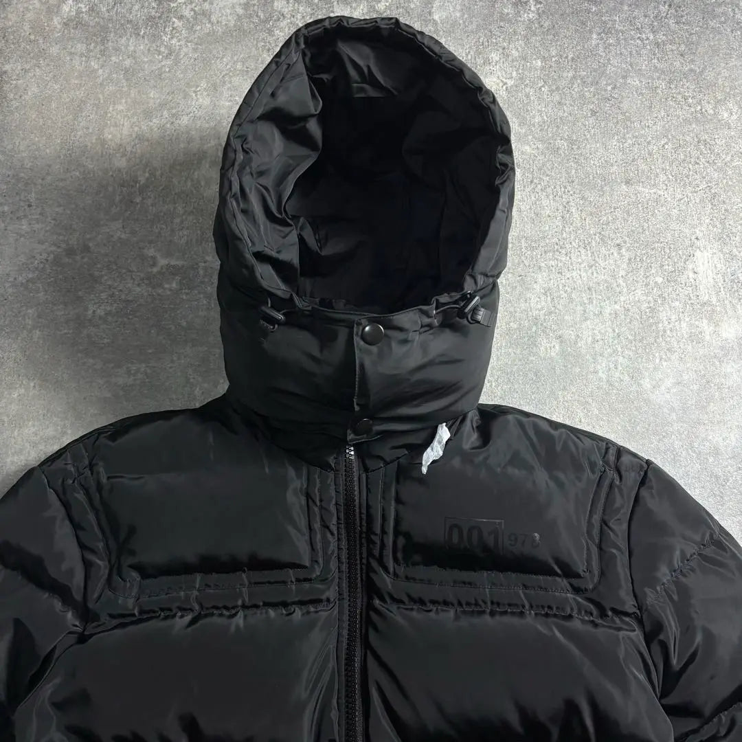 Current model DIESEL down jacket black unused