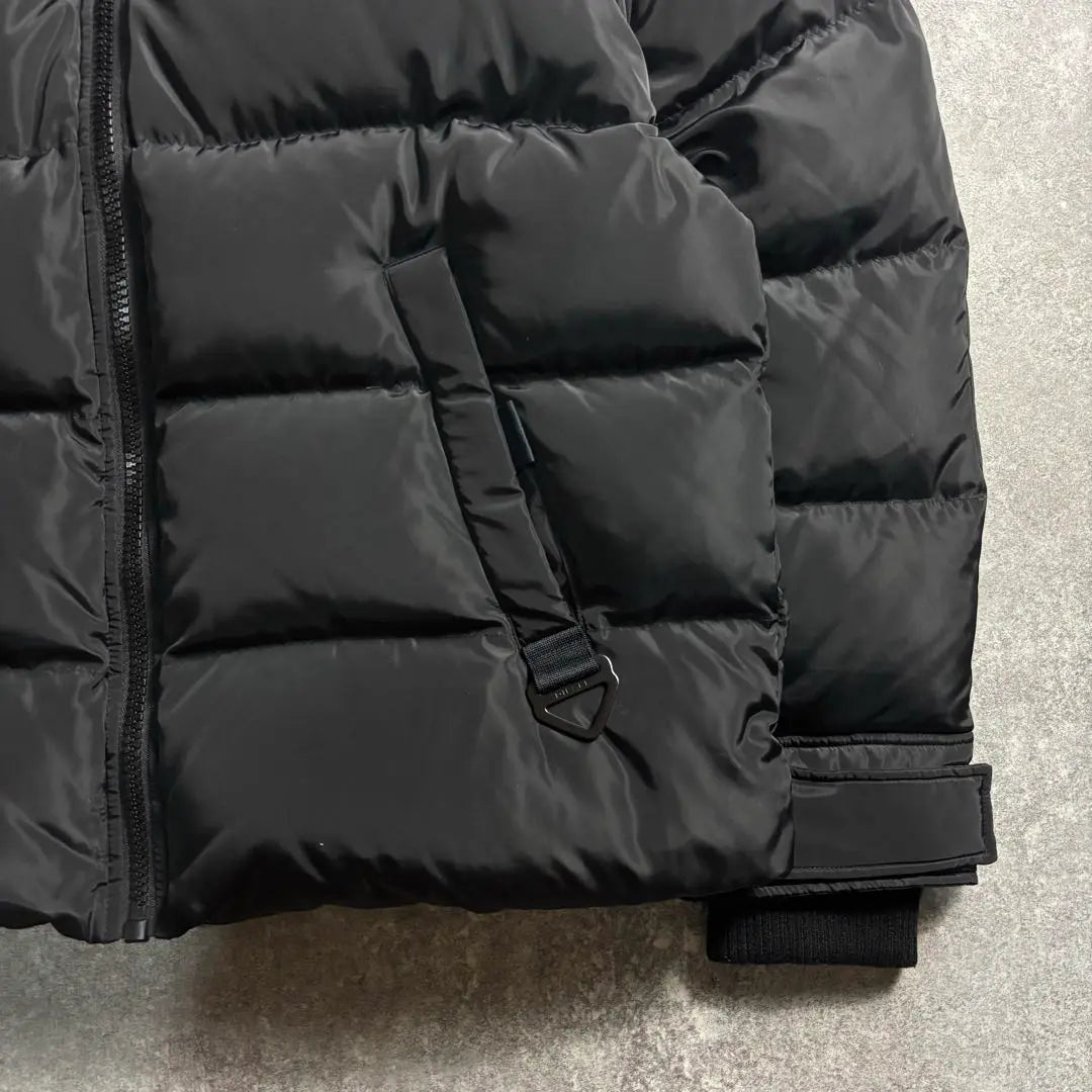 Current model DIESEL down jacket black unused