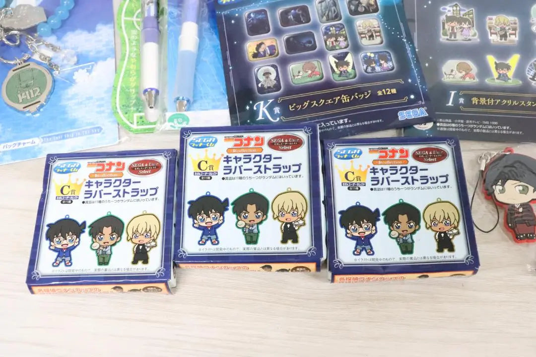 ■Detective Conan goods bulk sale Phantom Thief Kid Shuichi Akai strap notebook etc.♪