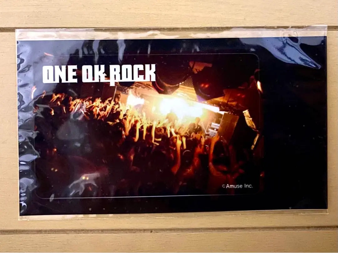 [Nuevo sin abrir] Etiqueta adhesiva de la tarjeta ONE OK ROCK IC | 【新品未開封】ONE OK ROCK ICカードステッカー