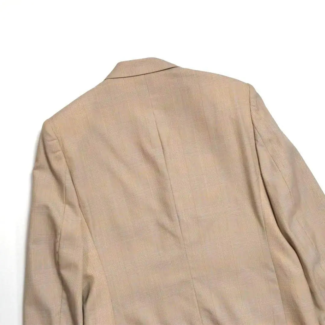 Keith Keith Double button Genkeck Pattern Wool Teering Jacket Beige