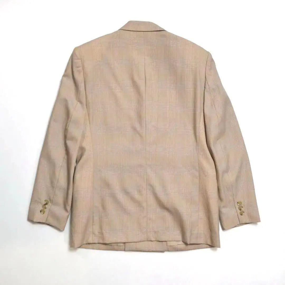 Keith Keith Double button Genkeck Pattern Wool Teering Jacket Beige