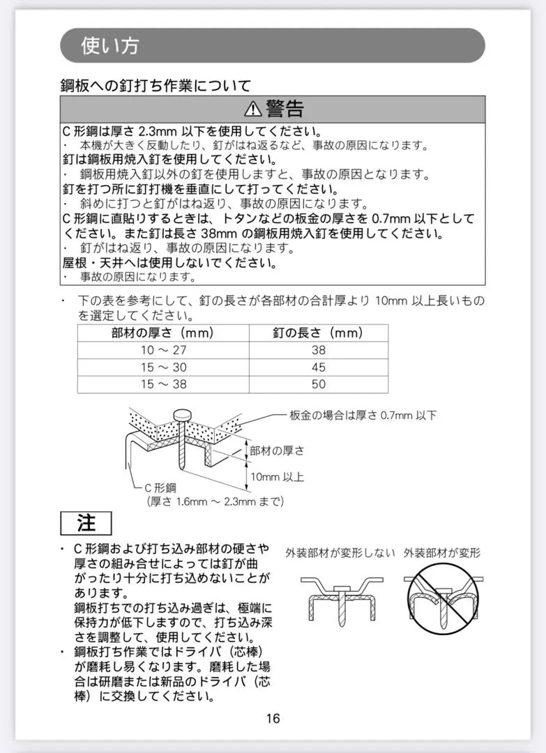 Makita high -pressure air nail hitting machine an620H