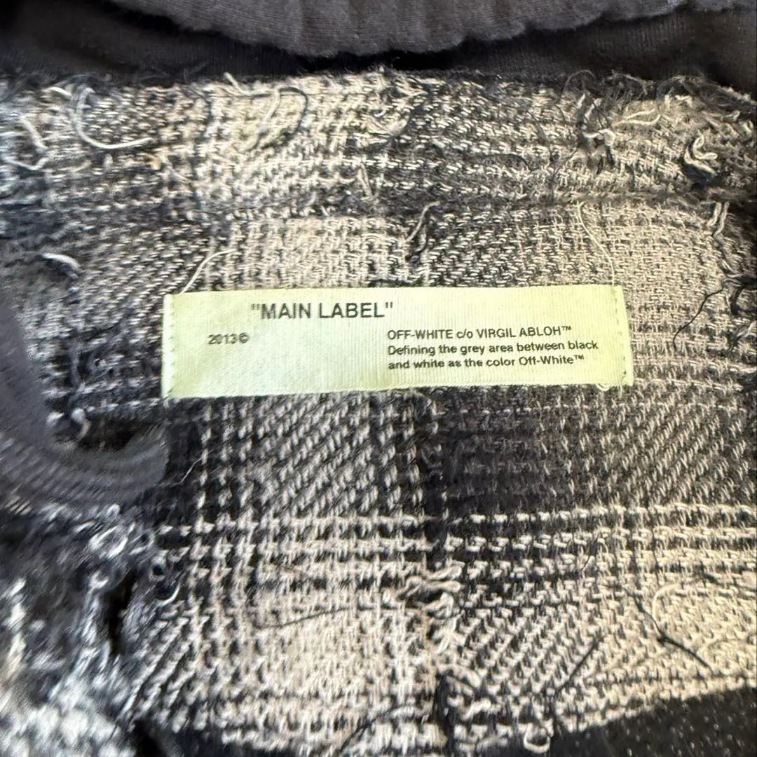 OFF-WHITE Checkered hoodie