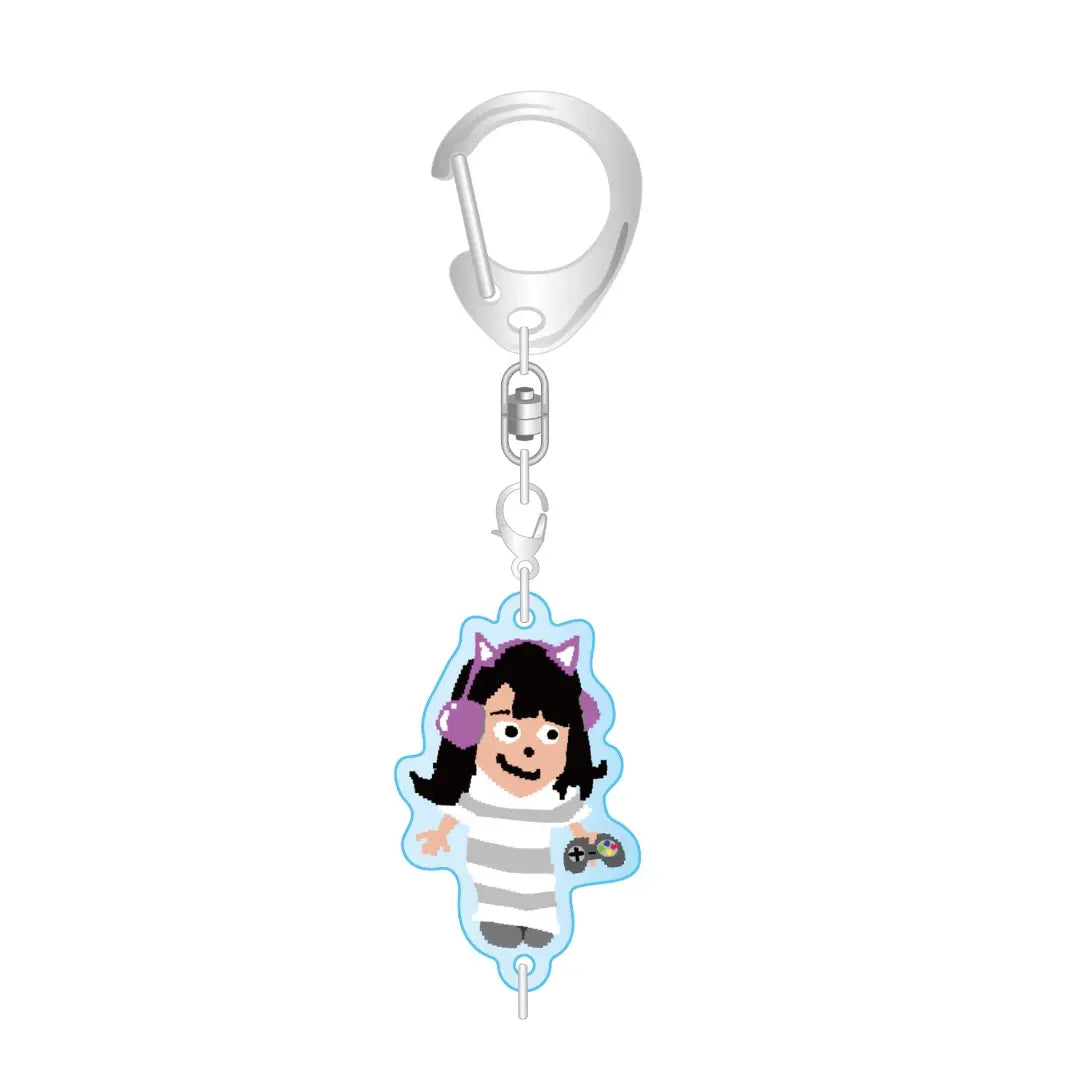 Sasaki Maika I Love Game Ming Acrylic Keychain