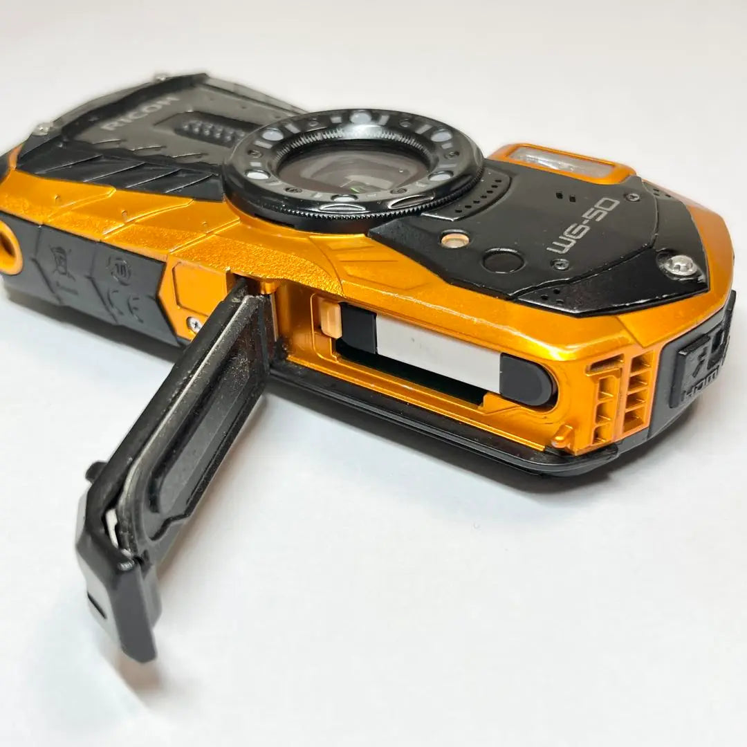 RICOH WG-50 Orange Digital Camera Waterproof