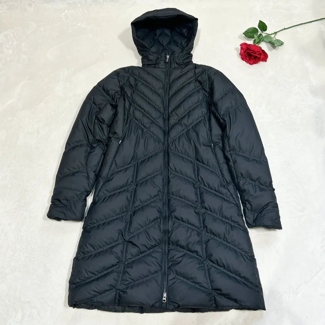 Como nuevo ✨ Patagonia Down Coat Negro Negro Mujer Largo