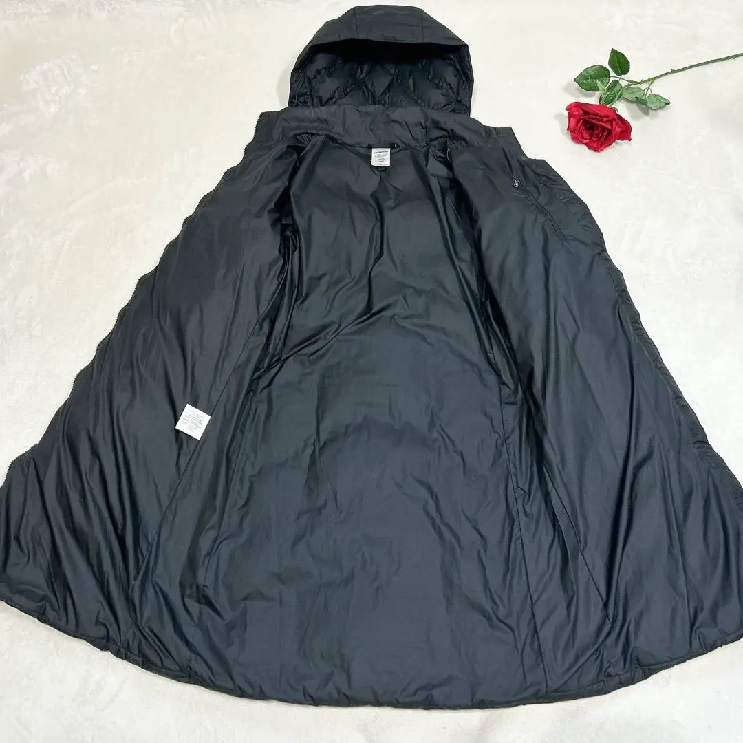 Like new ✨ Patagonia Down Coat Black Black Women's Long