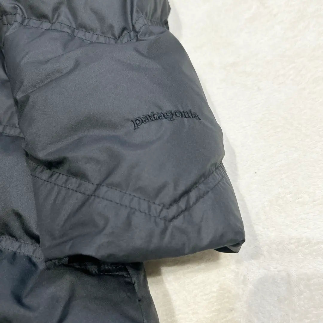 Como nuevo ✨ Patagonia Down Coat Negro Negro Mujer Largo