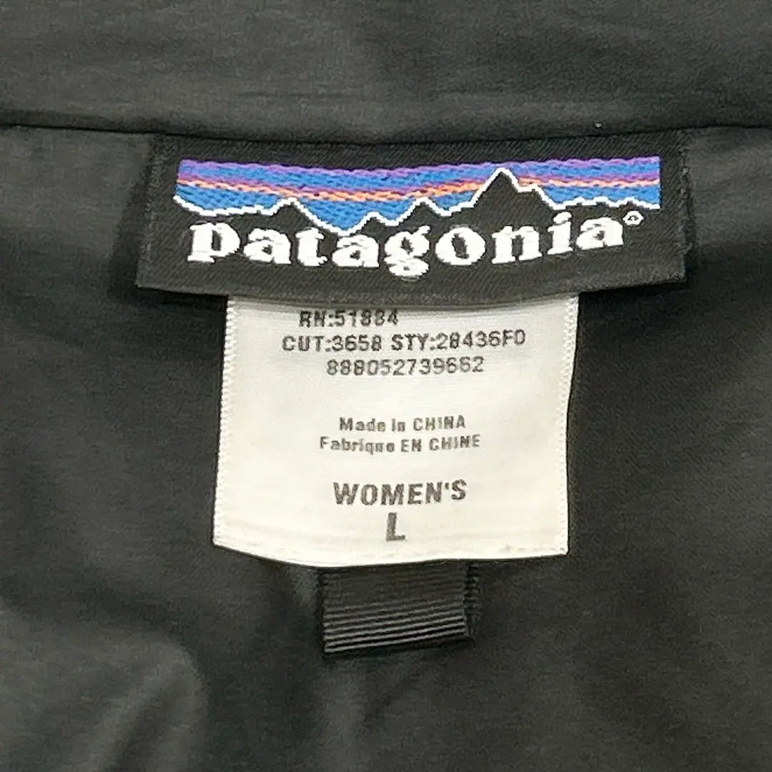 Como nuevo ✨ Patagonia Down Coat Negro Negro Mujer Largo