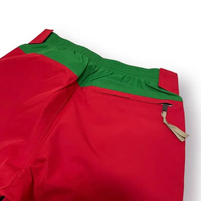 Gucci x North Face Collaboration Nylon Pants Green/Red Domestic Genuine Product