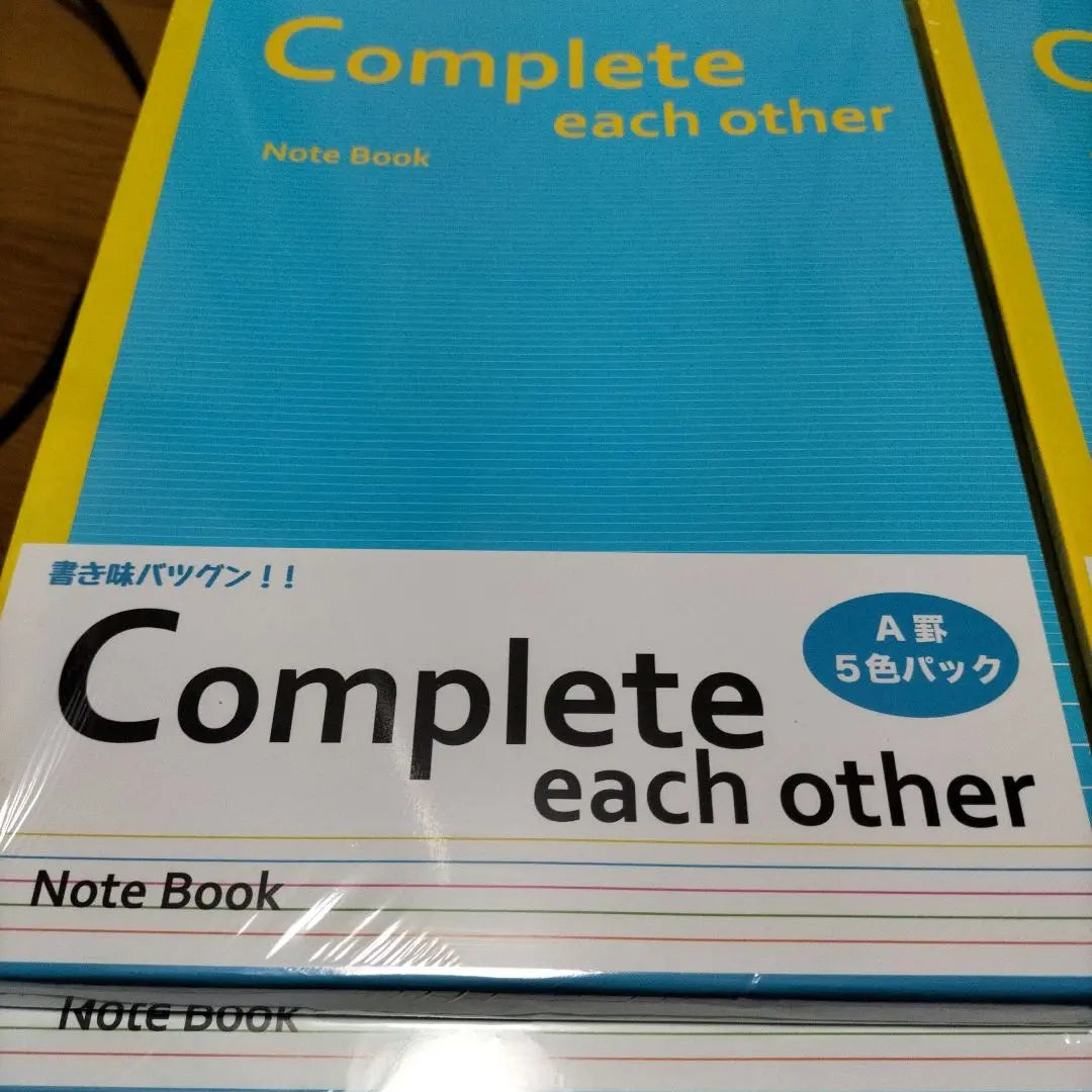 Paquete de notas completas de 5 colores: Reglas A, 50, Reglas B, 100 libros en total