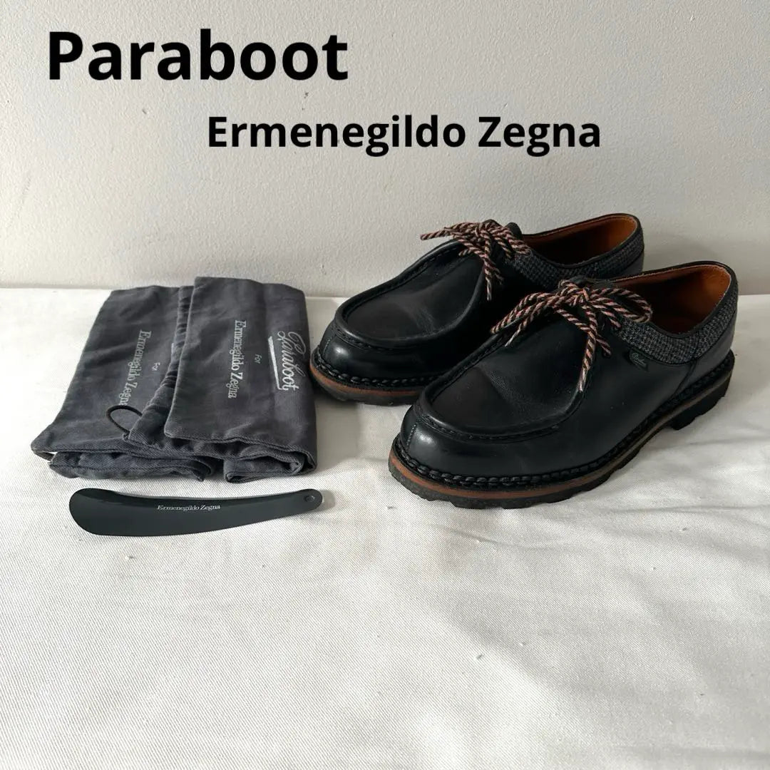 Paraboot × Ermenegildo Zegna Michael Miraboot