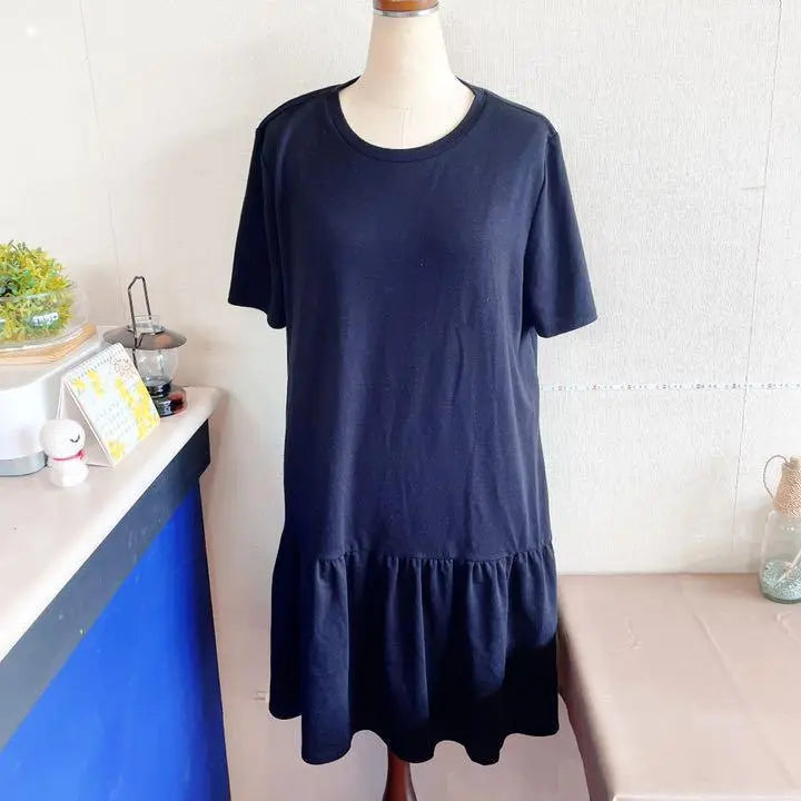 Vestido hasta la rodilla ZARA Elegante Casual Lindo Volantes Chic