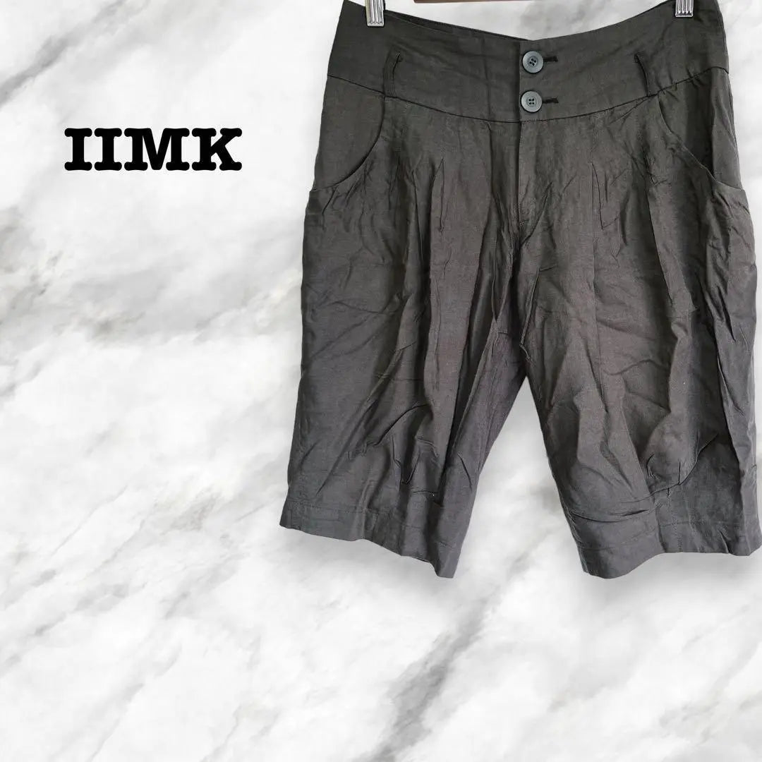 [IIMK] Pantalones cortos IIMK 38(M) de rayón liso Itokin