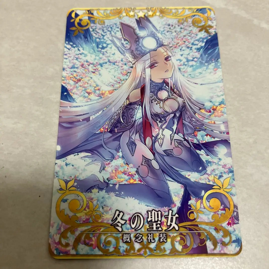 fgo arcade fgoac Winter Saint Normal Card