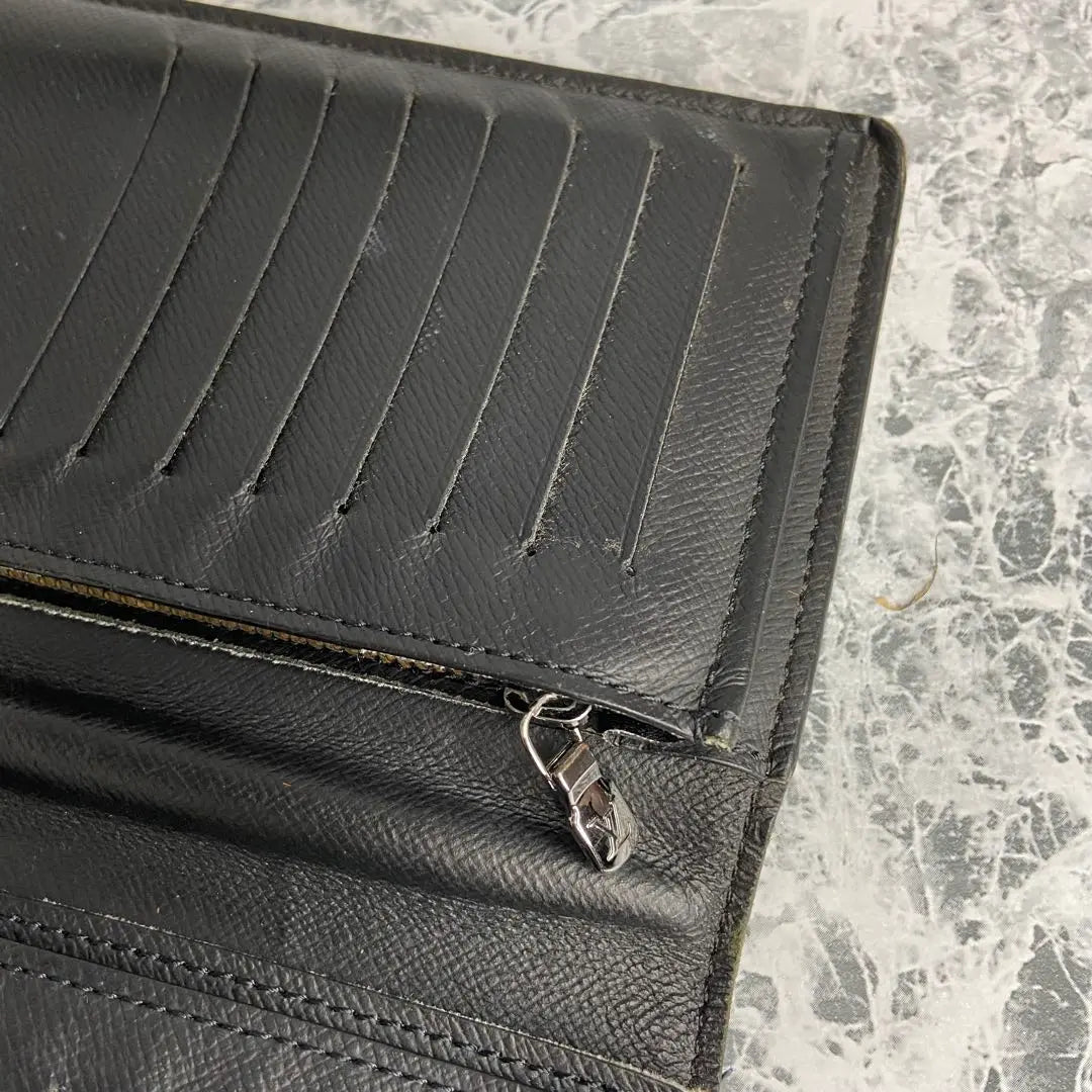 ✨LOUIS VUITTON✨ Louis Vuitton Long Wallet Bi-fold Eclipse