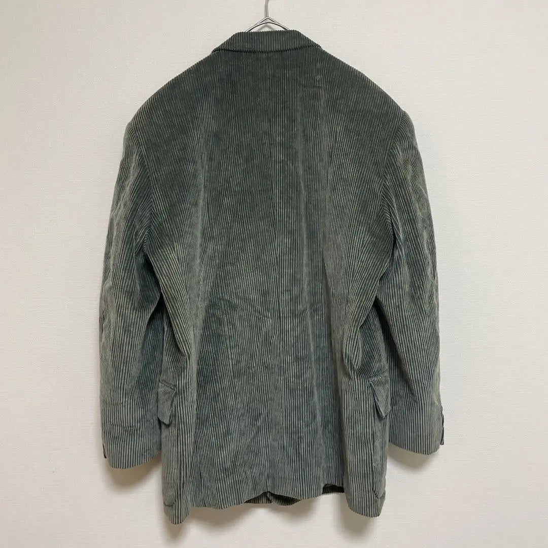 h722 Pierre Balmain Sports [L] Green Jacket Vintage Style