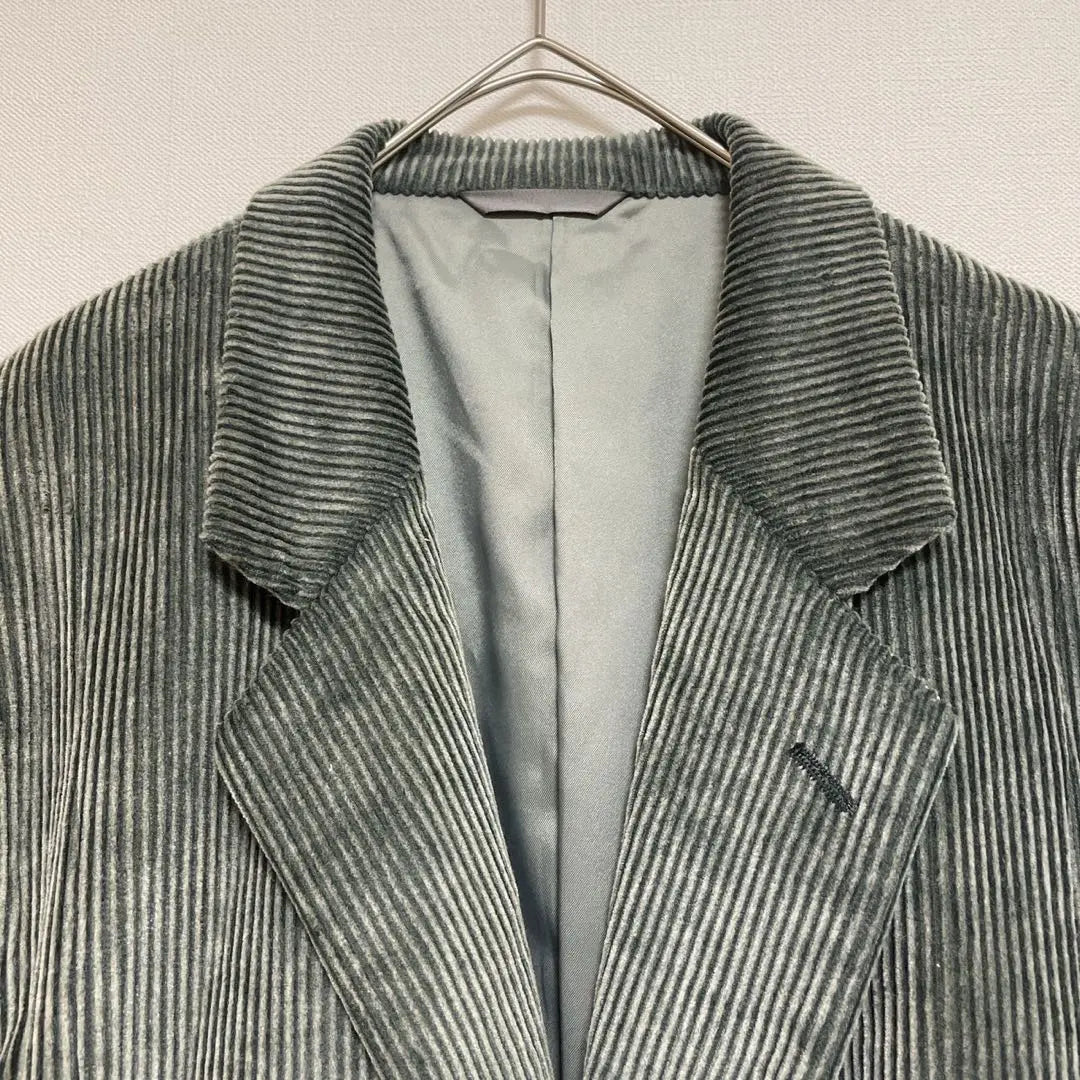 h722 Pierre Balmain Sports [L] Green Jacket Vintage Style