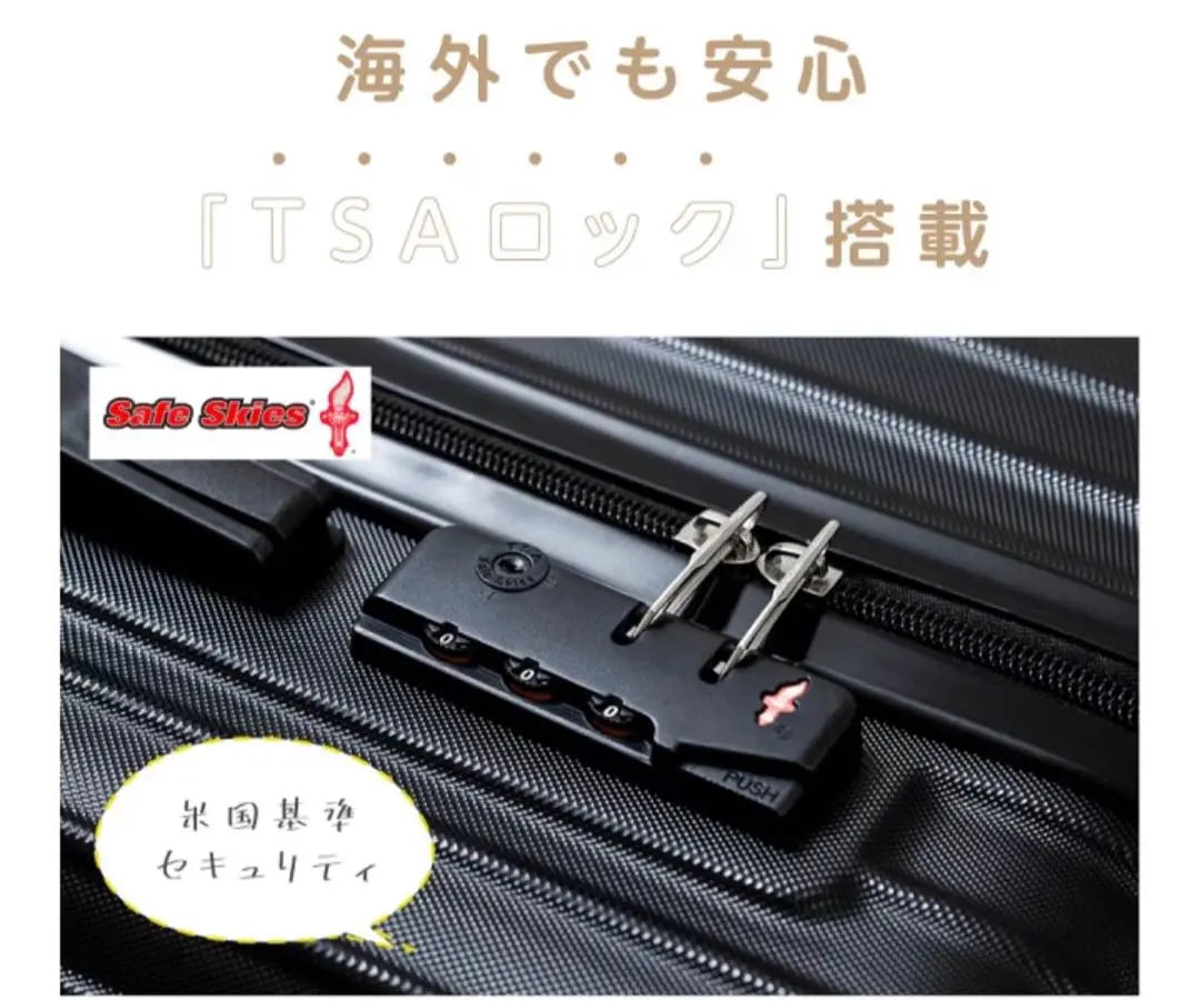 Suitcase Carry Case S 35L Carry Bag Lightweight Large Capacity TSA