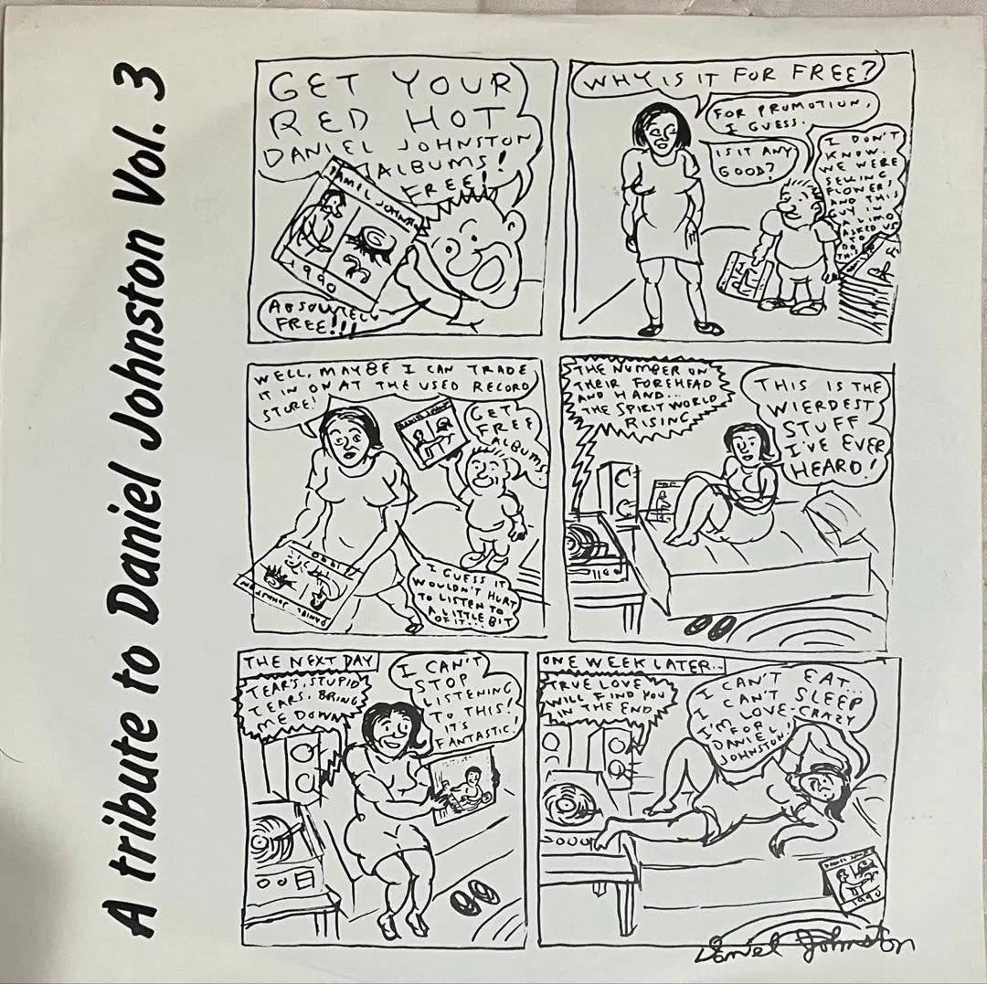 A Tribute to Daniel Johnston Vol.3 7inch