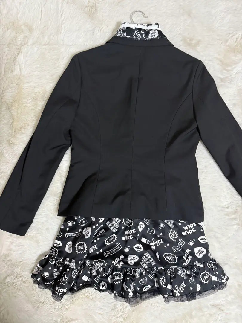 Beauty ZIDDY Conjunto de chaqueta Traje formal de ceremonia de graduación | 美品 Ziddy ブレザーセット 卒業式 フォーマルスーツ